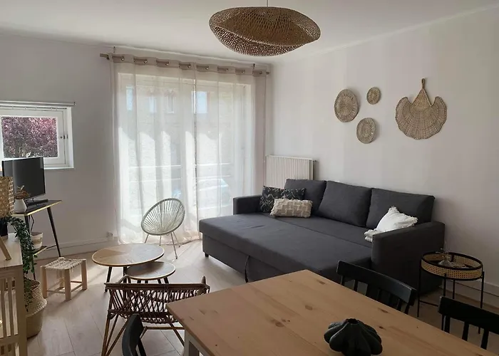 Appartement 40M2 Vue Sur Mer Acces Direct Plage Et Parking Prive