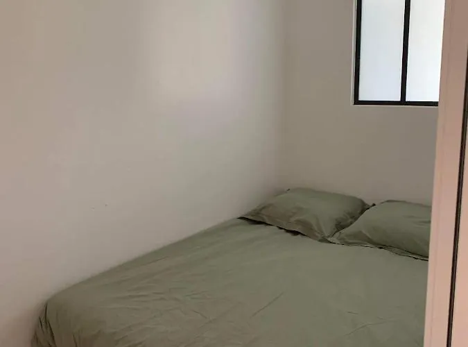 Appartement 40M2 Vue Sur Mer Acces Direct Plage Et Parking Prive